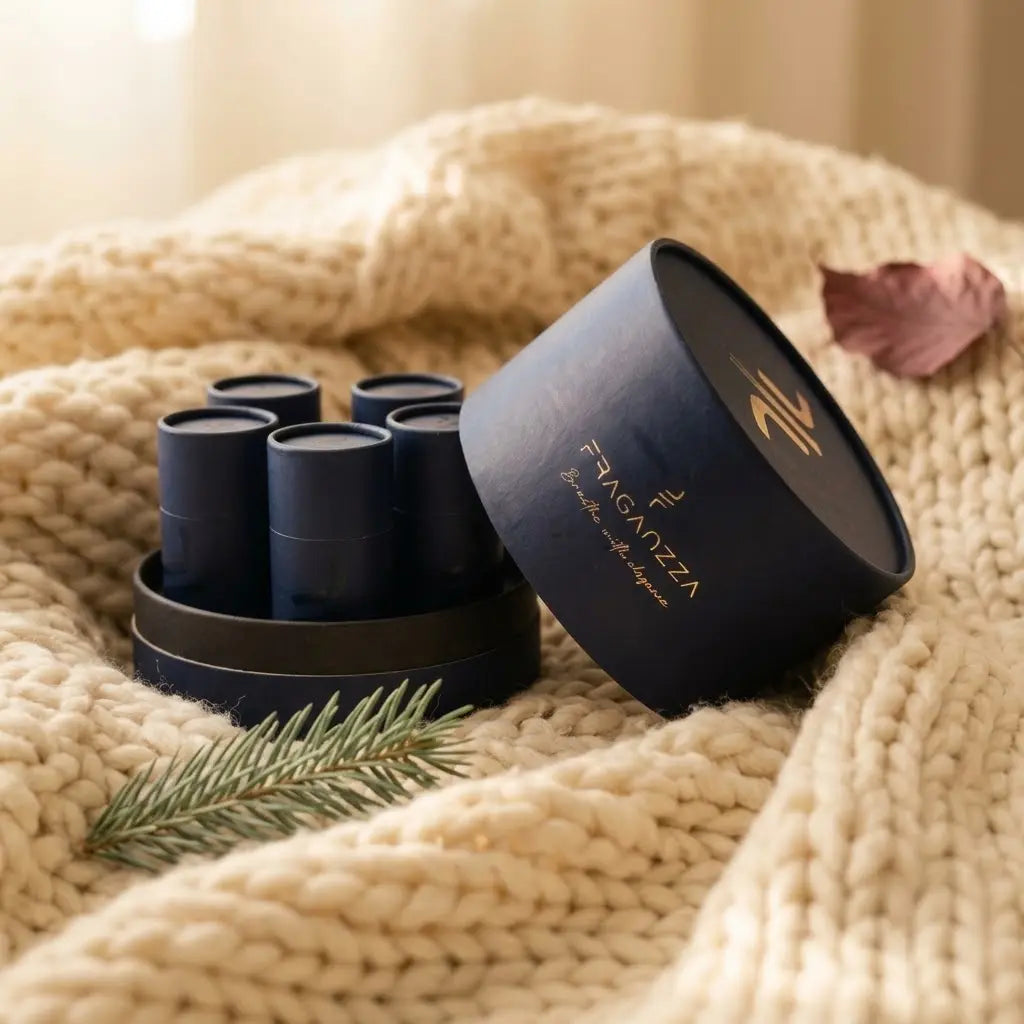Cozy Season Diffuser Oil Gift Set – 5 x 120 ml